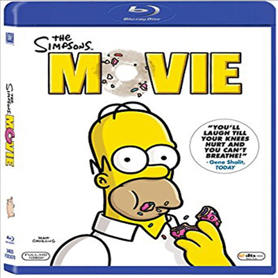 Simpsons Movie (심슨 가족, 더 무비) (한글무자막)(Blu-ray)