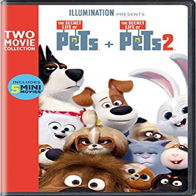 Secret Life Of Pets: 2-Movie Collection (마이펫의 이중생활 컬렉션)(지역코드1)(한글무자막)(DVD)