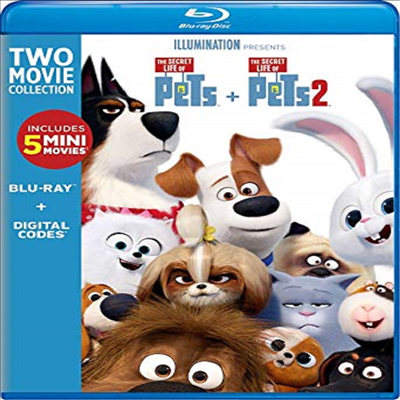 Secret Life Of Pets: 2-Movie Collection (마이펫의 이중생활 컬렉션)(한글무자막)(Blu-ray)