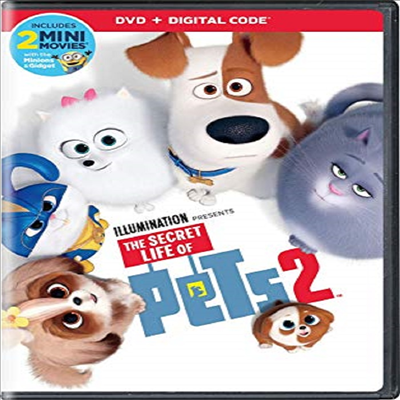 Secret Life Of Pets 2 (마이펫의 이중생활 2)(지역코드1)(한글무자막)(DVD)