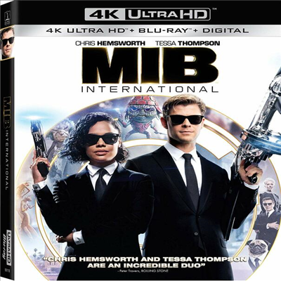 Men In Black: International (맨 인 블랙: 인터내셔널) (2019) (한글무자막)(4K Ultra HD + Blu-ray + Digital)