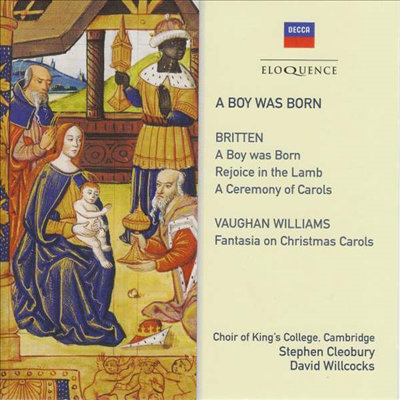 브리튼: 캐럴의 제전, 본 윌리암스: 케럴 환상곡 (Britten: A Ceremony of Carols, Vaughan Williams: Fantasia on Christmas Carols)(CD) - Stephen Cleobury