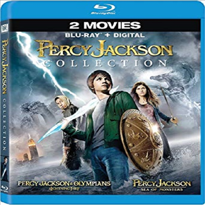 Percy Jackson 1. 2 (퍼시 잭슨과 번개 도둑 / 퍼시잭슨과 괴물의 바다)(한글무자막)(Blu-ray)