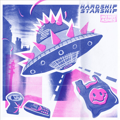 No Hot Ashes - Hardship Starship (CD)