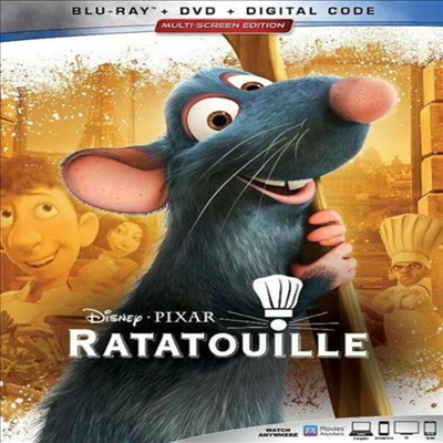 Ratatouille (라따뚜이) (2007) (한글무자막)(Blu-ray + DVD + Digital Code)