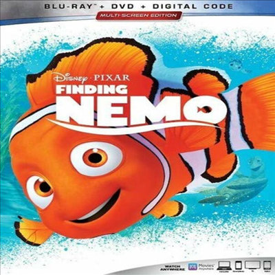 Finding Nemo (니모를 찾아서) (2003) (한글무자막)(Blu-ray + DVD + Digital Code)