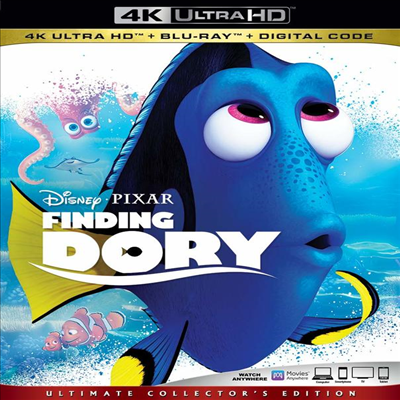Finding Dory (도리를 찾아서) (2016) (한글무자막)(4K Ultra HD + Blu-ray + Digital Code)