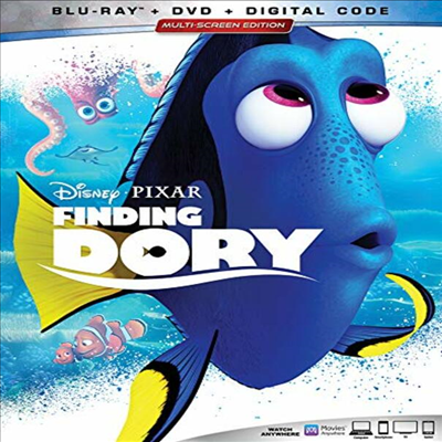 Finding Dory (도리를 찾아서) (2016) (한글무자막)(Blu-ray + DVD + Digital Code)