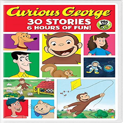 Curious George 30-Story Collection (큐리어스 조지)(지역코드1)(한글무자막)(DVD)