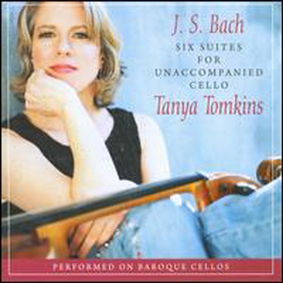 바흐: 무반주 첼로 모음 전곡 (Bach: Six Suites For Unaccompanied Cello) (2CD) - Tanya Tomkins