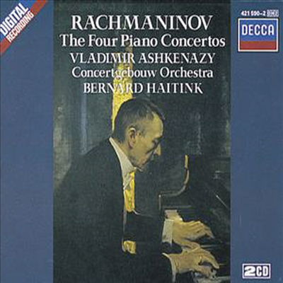 라흐마니노프 : 피아노 협주곡집 (Rachmaninov : The 4 Piano Concertos) (2CD) - Vladimir Ashkenazy
