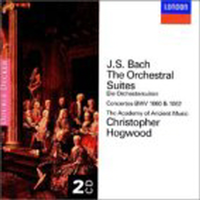 바흐 : 관현악 모음곡 전곡 (J.S. Bach : 4 Orchestra Suites) (2CD) - Christopher Hogwood