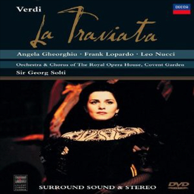 베르디 : 라 트라비아타 (Verdi : La Traviata) (한글무자막)(DVD)(1994) - Angela Gheorghiu