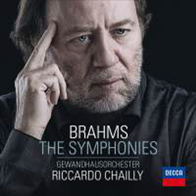 브람스: 교향곡 1번 - 4번 (Brahms: Complete Symphonies Nos.1 - 4) (3CD) - Riccardo Chailly
