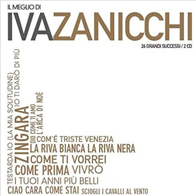 Iva Zanicchi - Il Meglio Di Iva Zanicchi (2CD)