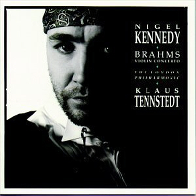 브람스 : 바이올린 협주곡 (Brahms : Violin Concerto Op. 77)(CD) - Nigel Kennedy