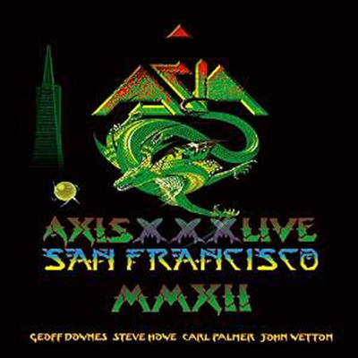 Asia - AXIS XXX - Live In San Francisco (Deluxe Edition)(2CD+DVD)