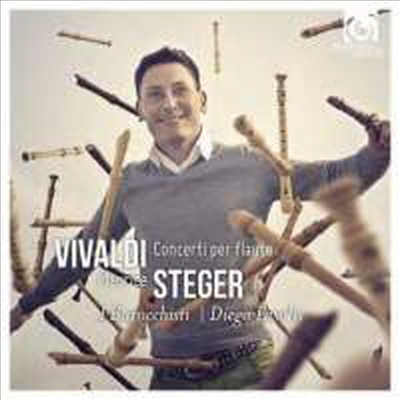 비발디: 리코더 협주곡집 (Vivaldi: Recorder Concertos)(CD)(Digipack) - Maurice Steger