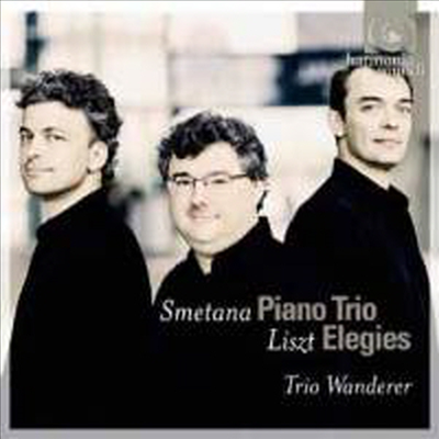 스메타나 : 피아노 삼중주 & 리스트 : 슬픔, 엘레지, 논넨베르트의 작은 방, 잊혀진 로망스, 슬픔의 곤돌라 (Trio Wanderer play Smetana & Liszt)(Digipack)(CD) - Trio Wanderer