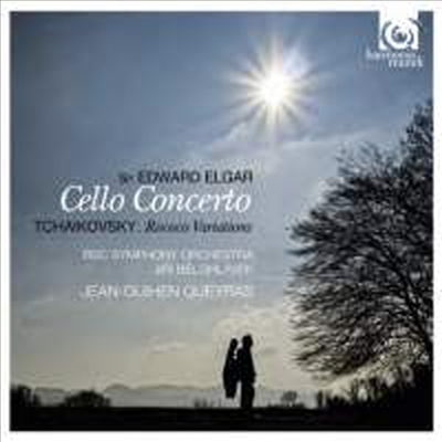 엘가: 첼로 협주곡 &amp; 차이코프스키: 로코코 주제에 의한 변주곡 (Elgar: Cello Concerto In E Minor, Op. 85 &amp; Tchaikovsky: Variations On A Rococo Theme, Op. 33)(CD) - Jean-Guihen Queyras