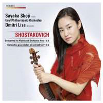 쇼스타코비치 : 바이올린 협주곡 1번, 2번 (Shostakovich: Violin Concertos Nos. 1 &amp; 2)(CD) - Sayaka Shoji