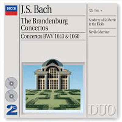 바흐 : 브란덴부르크 협주곡 (J.S. Bach : Brandenburg Concertos BWV1046 - 1051) (2CD) - Neville Marriner