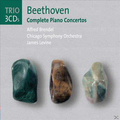 베토벤 : 피아노 협주곡 전집, 합창 환상곡 (Beethoven: Piano Concertos No.1 -5, Choral Fantasy Op.80) (3CD) - Alfred Brendel
