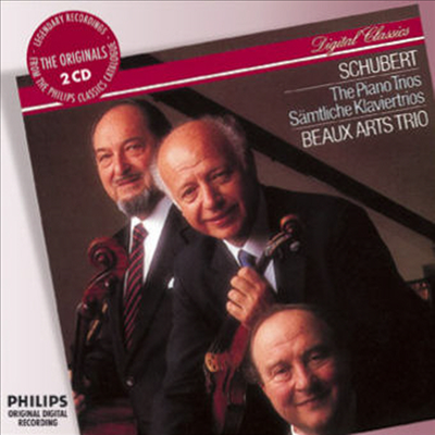 슈베르트 : 피아노 삼중주 (Schubert : Piano Trios D.898, D.929) (2CD) - Beaux Arts Trio