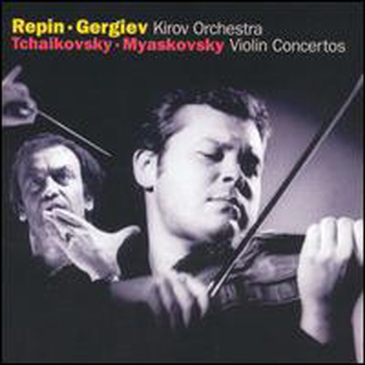 차이코프스키, 미아코프스키 : 바이올린 협주곡 (Tchaikovsky : Violin Concerto Op.35, Myaskovsky : Violin Concerto Op.44)(CD) - Vadim Repin