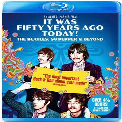 Beatles - It Was Fifty Years Ago Today: The Beatles - Sgt Pepper &amp; Beyond (Documentary)(Blu-ray)(2017)