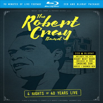 Robert Cray - 4 Nights of 40 Years Live (Blu-ray+2CD)(Blu-ray)(2015)