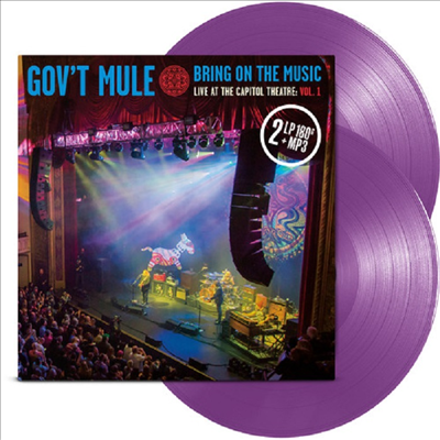 Gov't Mule - Bring On The Music - Live At The Capitol Theatre Vol.1 (Ltd)(180g Purple 2LP)