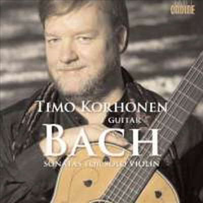 바흐 : 무반주 바이올린 소나타 (기타 편곡) (Bach : Violin Sonatas Nos.1-3, arranged for guitar)(CD) - Timo Korhonen