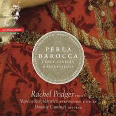 바로크의 진주 - 초기 이탈리아 바이올린 걸작들 (Perla Barocca - Early Italian Masterpieces) (SACD Hyrbrid)(CD) - Rachel Podger