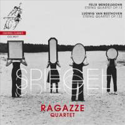 베토벤: 현악 사중주 15번 & 멘델스존: 현악 사중주 2번 (Beethoven: String Quartet No.15 & Mendelssohn: String Quartet No.2)(CD) - Ragazze Quartet