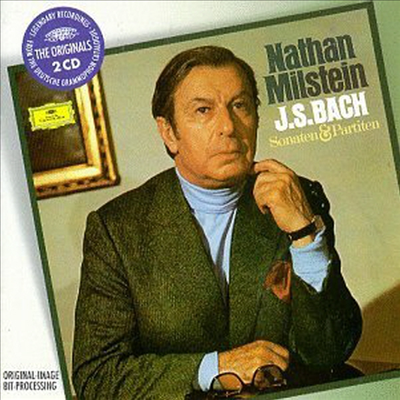 바흐 : 무반주 바이올린을 위한 소나타와 파르티타 (Bach : Sonatas And Partitas For Solo Violin BWV1001-1006 ) (2CD) - Nathan Milstein