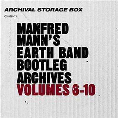 Manfred Mann&#39;s Earth Band - Bootleg Archives, Vol. 6-10 (5CD Box Set)