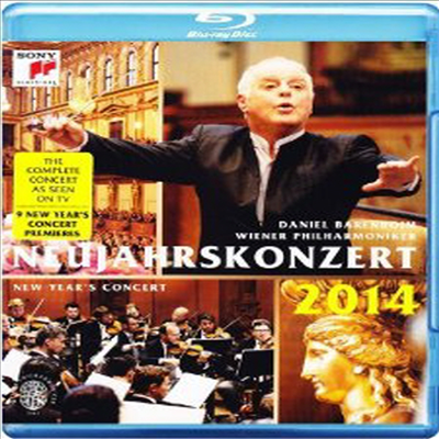 비엔나 신년 음악회 2014 (New Year&#39;s Concert 2014) (Blu-ray) (2014) - Daniel Barenboim