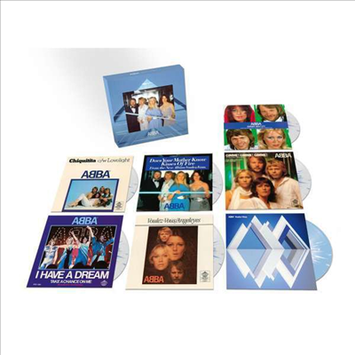 Abba - Voulez-Vous - The Singles (Back To Black Series)(Limited)(MP3 Download)(7 X 7 inch Colored LP Box Set)