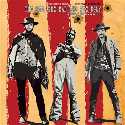 Ennio Morricone - Good The Bad The Ugly (석양의 무법자) (Score)(Poster)(180g Heavyweight Vinyl LP)