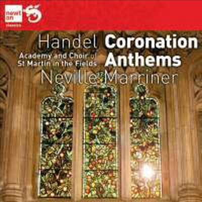 헨델 : 대관식 미사 (Handel : Coronation Anthems)(CD) - Neville Marriner