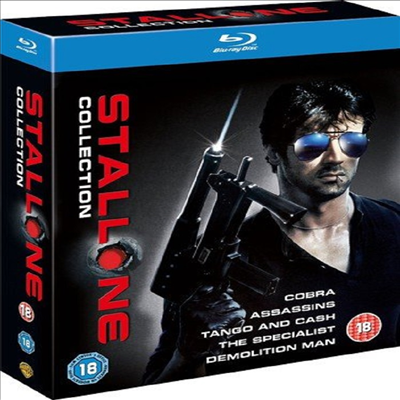 Sylvester Stallone Collection (실베스터 스탤론) (한글무자막)(Blu-ray)(Boxset)