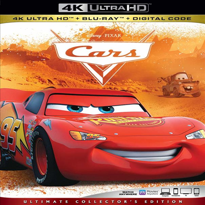 Cars (카) (2006) (한글무자막)(4K Ultra HD + Blu-ray + Digital Code)