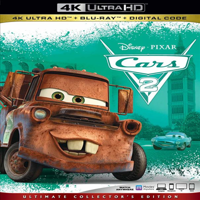 Cars 2 (카 2) (2011) (한글무자막)(4K Ultra HD + Blu-ray + Digital Code)