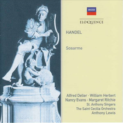 헨델: 오페라 '소사르메' (Handel: Opera 'Sosarme') (2CD) - Anthony Lewis