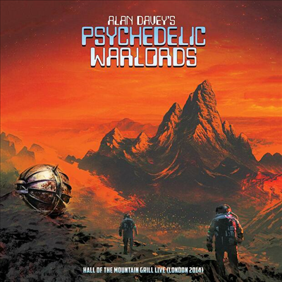 Alan Davey's Psychedelic Warlords - Hall Of The Mountain Grill Live london 2014 (Ltd. Ed)(Orange LP)