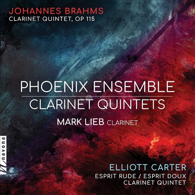 브람스 & 엘리엇 카터: 클라리넷 오중주 (Brahms & Elliott Carter: Clarinet Quintet)(CD) - Anna Urrey
