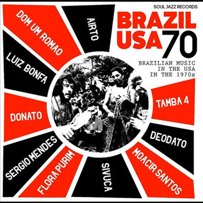 Various Artists - Soul Jazz Records Presents Brazil USA 70 (Gatefold LP+Digital Download Card)