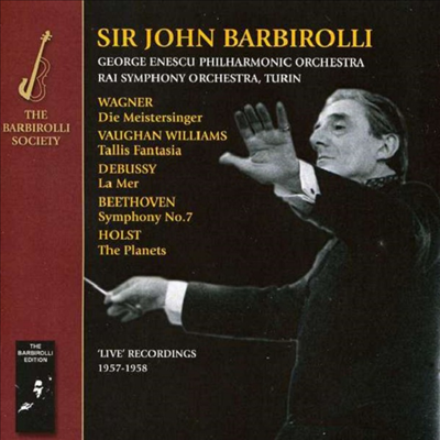 존 바비롤리 - 부카레스트 &amp; 토리노 실황 (Sir John Barbirolli - Bucharest &amp; Turin Concerts) (2CD) - John Barbirolli