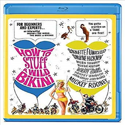 How To Stuff A Wild Bikini (하우 투 스터프 어 와일드 비키니)(한글무자막)(Blu-ray)